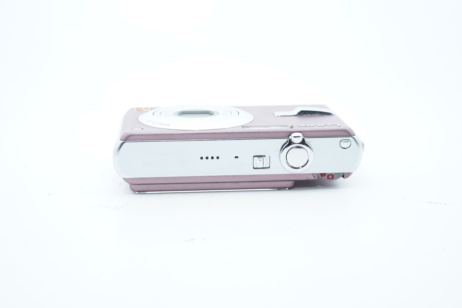 Panasonic LUMIX DMC-FX7 ﾌﾞﾛﾝｽﾞバッテリー 充電器 箱 付属
