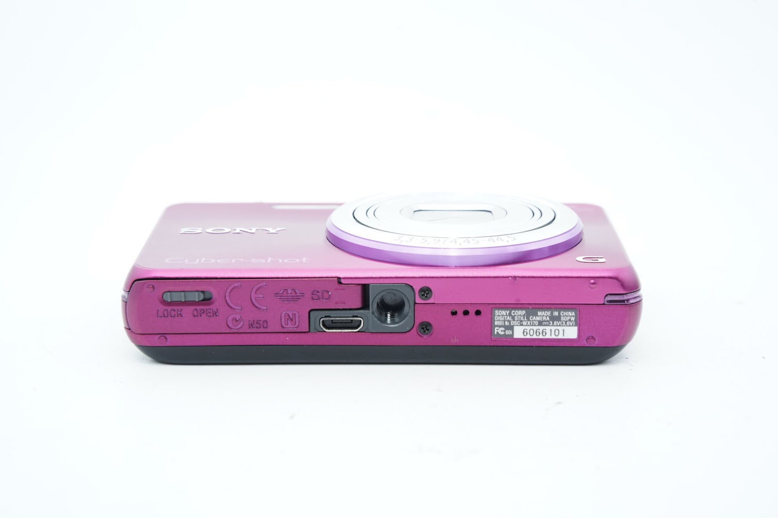 SONY Cyber-shot DSC-WX170 パープル バッテリー 充電器付属