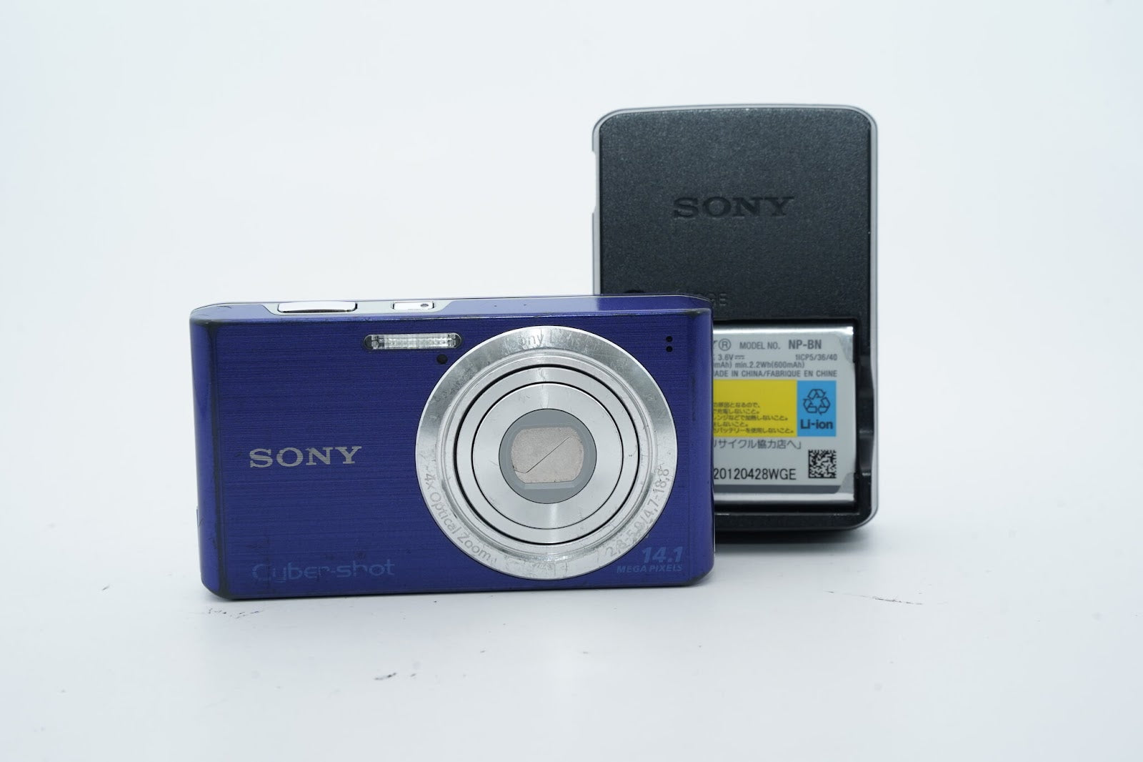 SONY Cyber-shot DSC-W610 ﾌﾞﾙｰ 充電器 バッテリー付属