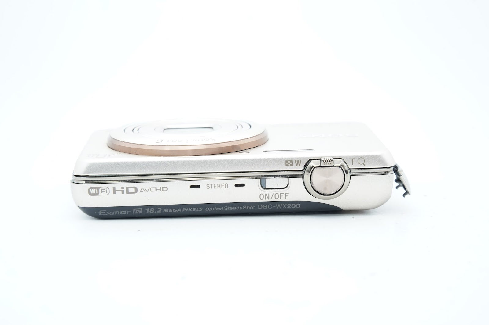 SONY Cyber-shot DSC-WX200 ゴールド  バッテリー 充電器付属