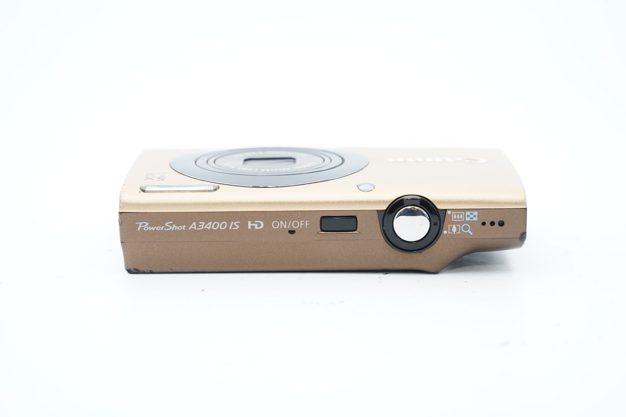 Canon PowerShot A3400 IS ブラウン #3515 - 4