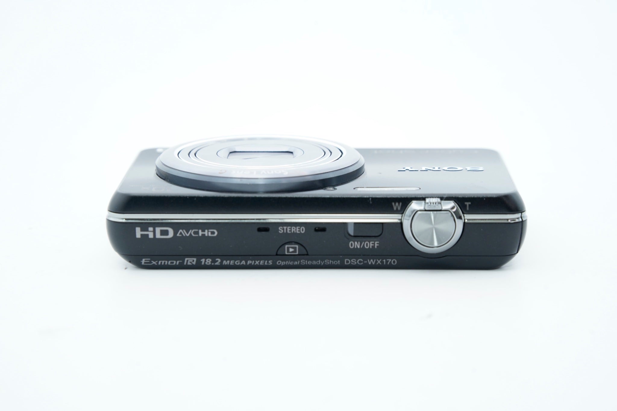 SONY Cyber-shot DSC-WX170 ﾌﾞﾗｯｸ バッテリー 充電器付属 #3572 - 3