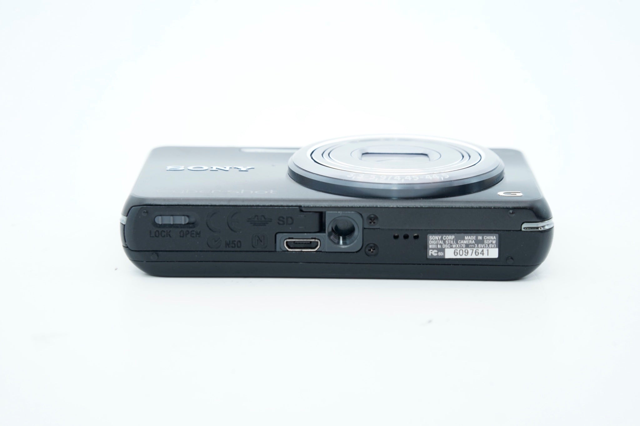 SONY Cyber-shot DSC-WX170 ﾌﾞﾗｯｸ バッテリー 充電器付属 #3572 - 4