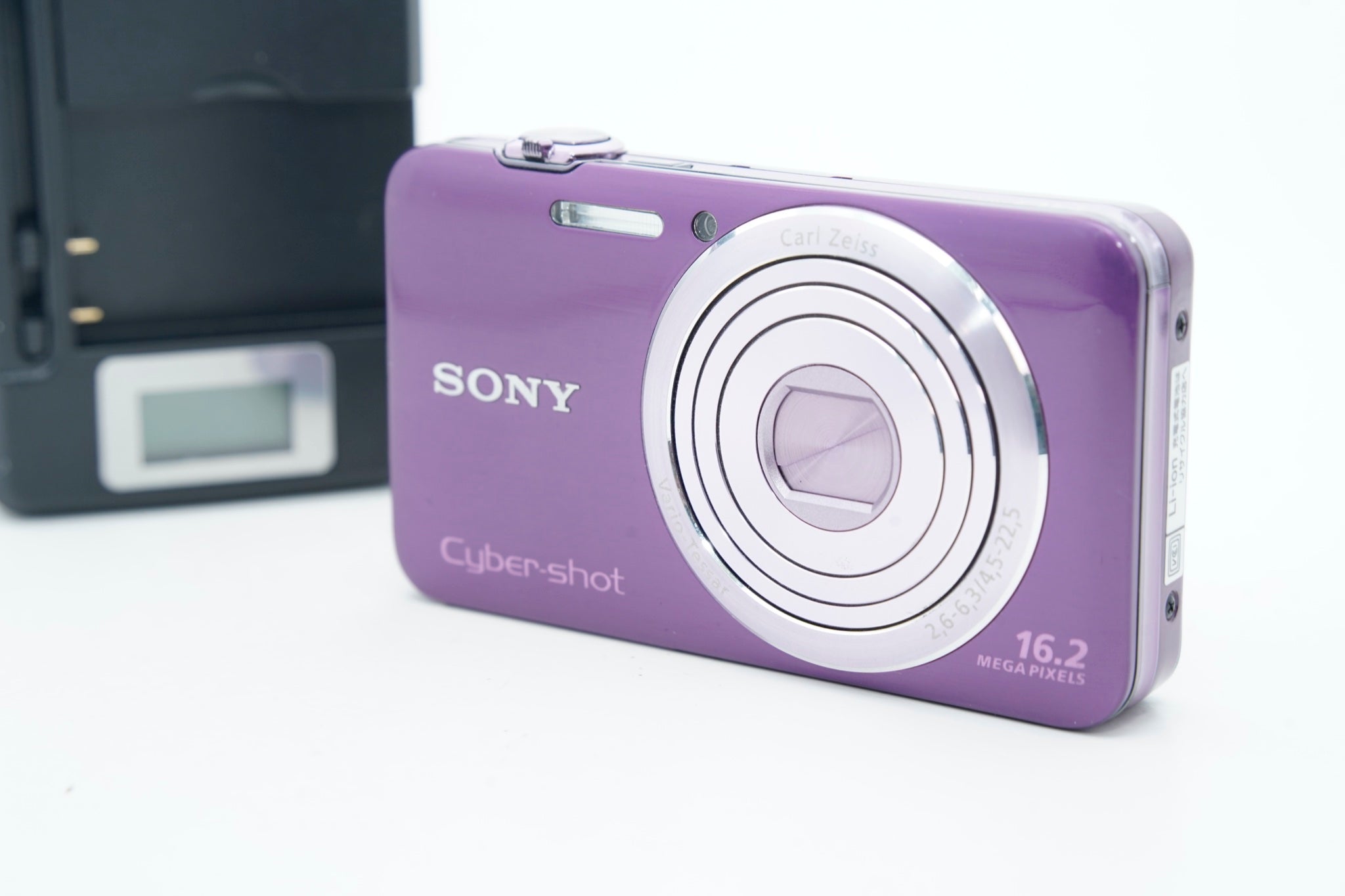 SONY Cyber-shot DSC-WX30 ﾊﾟｰﾌﾟﾙ バッテリー 充電器付属 #3584 - 1