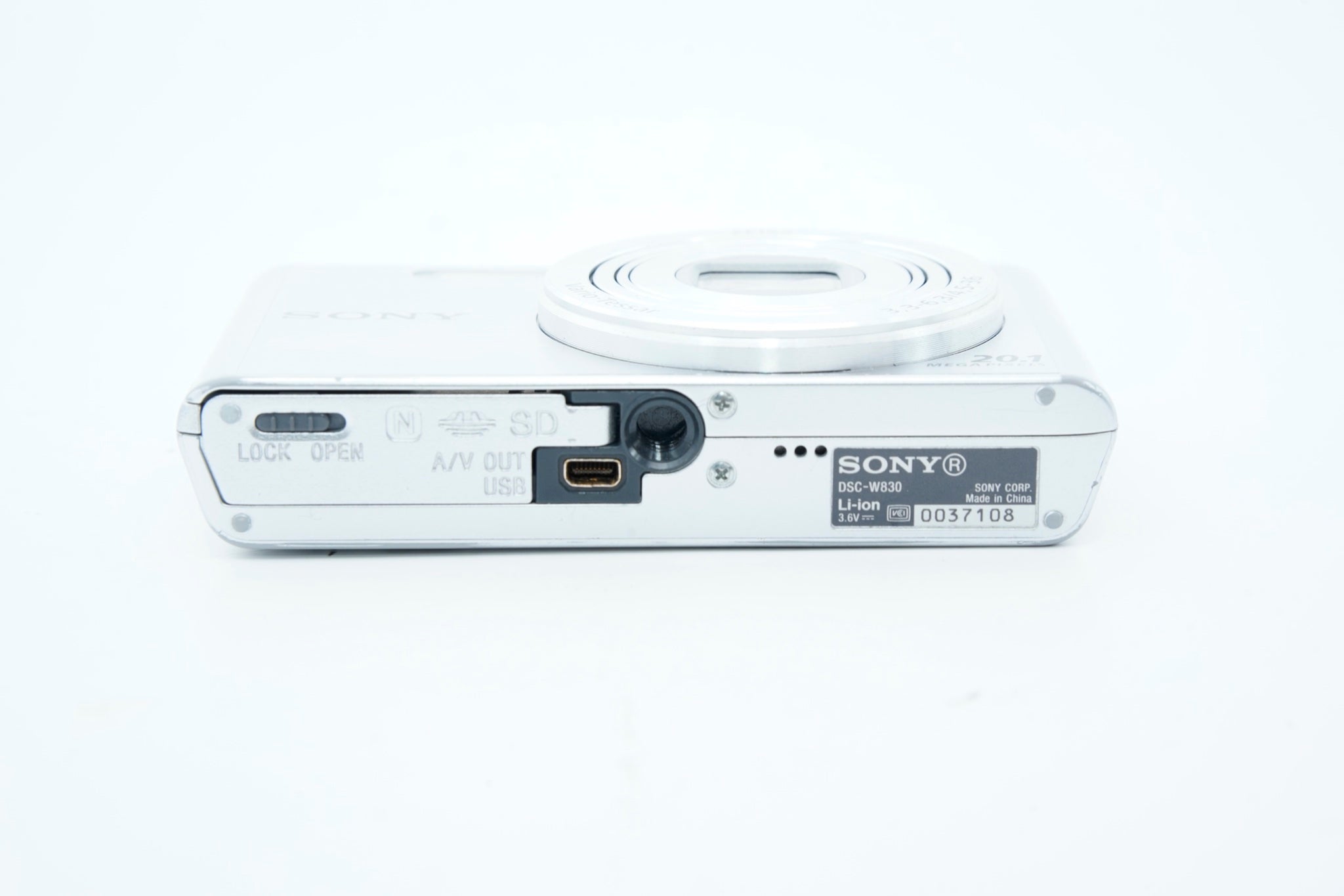 SONY Cyber-shot DSC-W830 ｼﾙﾊﾞｰ バッテリー 充電器付属#3589 - 4