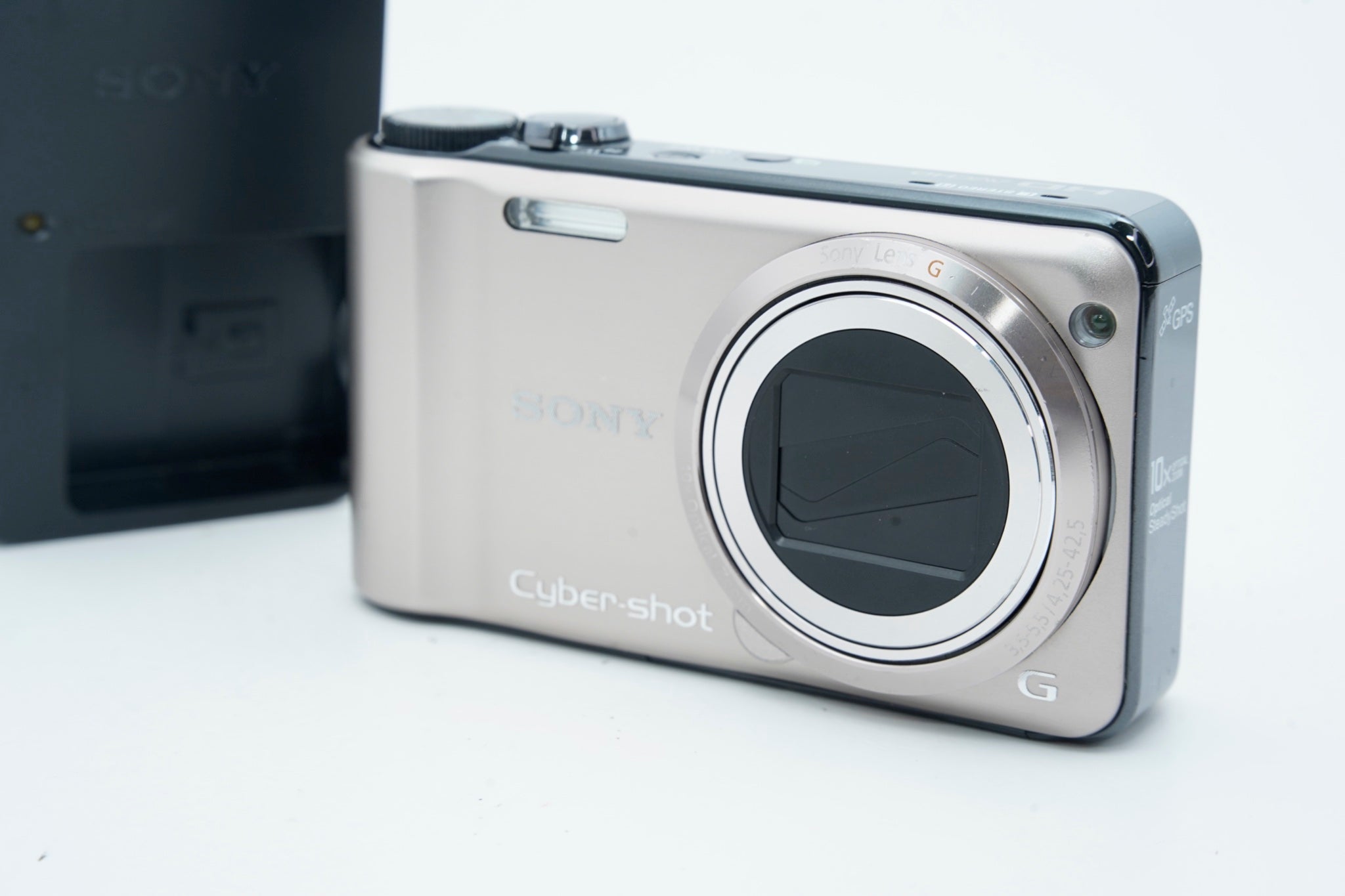 SONY Cyber-shot DSC-HX5 ｼﾙﾊﾞｰ バッテリー 充電器付属#3591 - 1