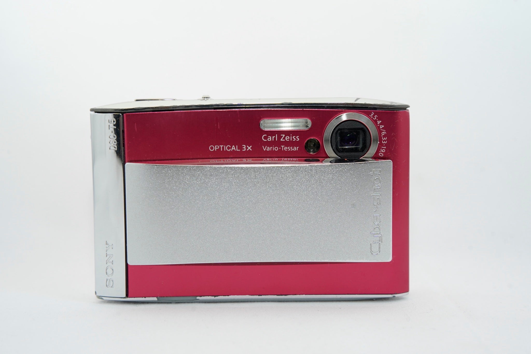 SONY Cyber-shot DSC-T5 レッド 箱 バッテリー 充電器付属