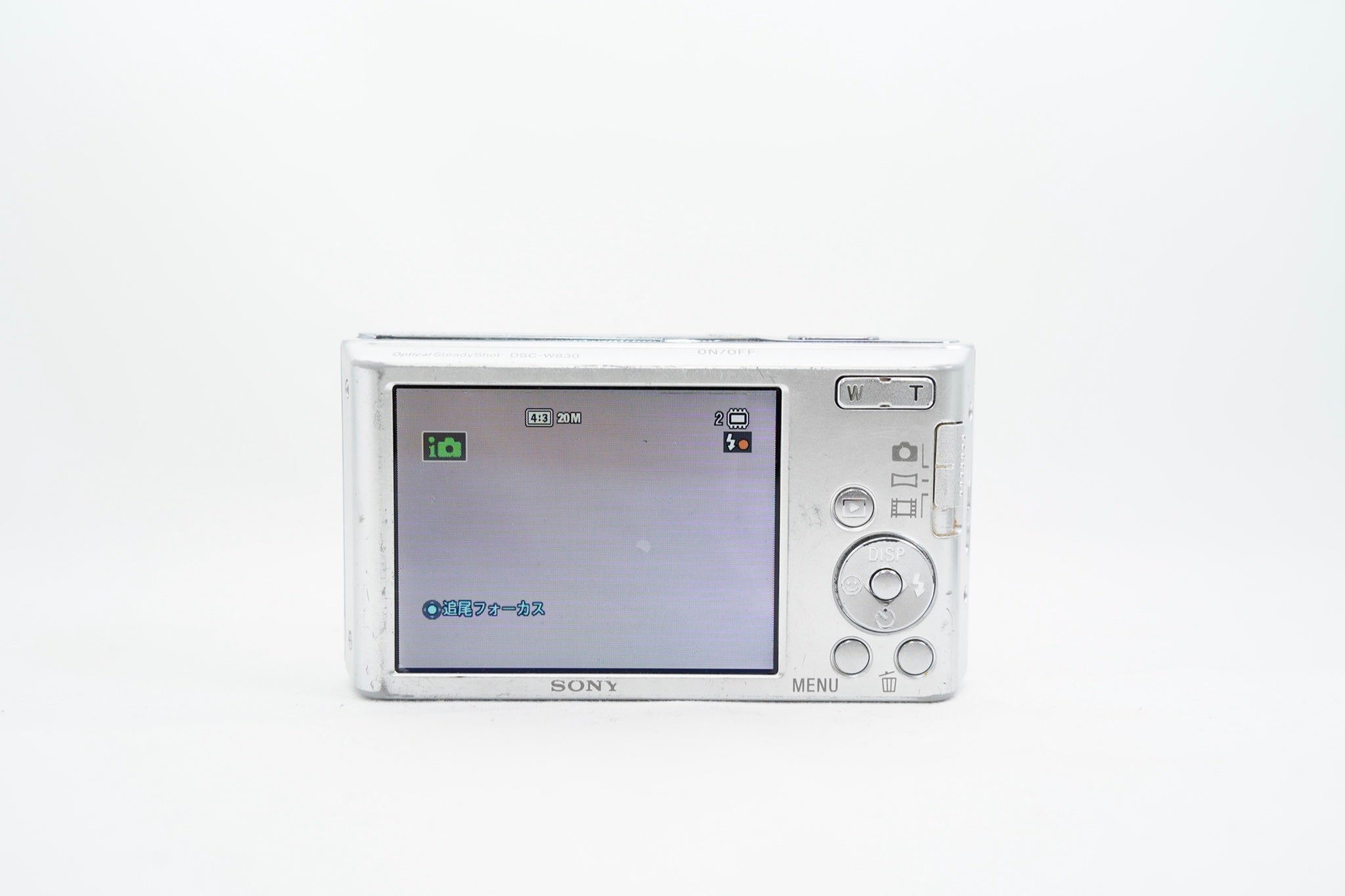 SONY Cyber-shot DSC-W830 ｼﾙﾊﾞｰ（付属：バッテリー）