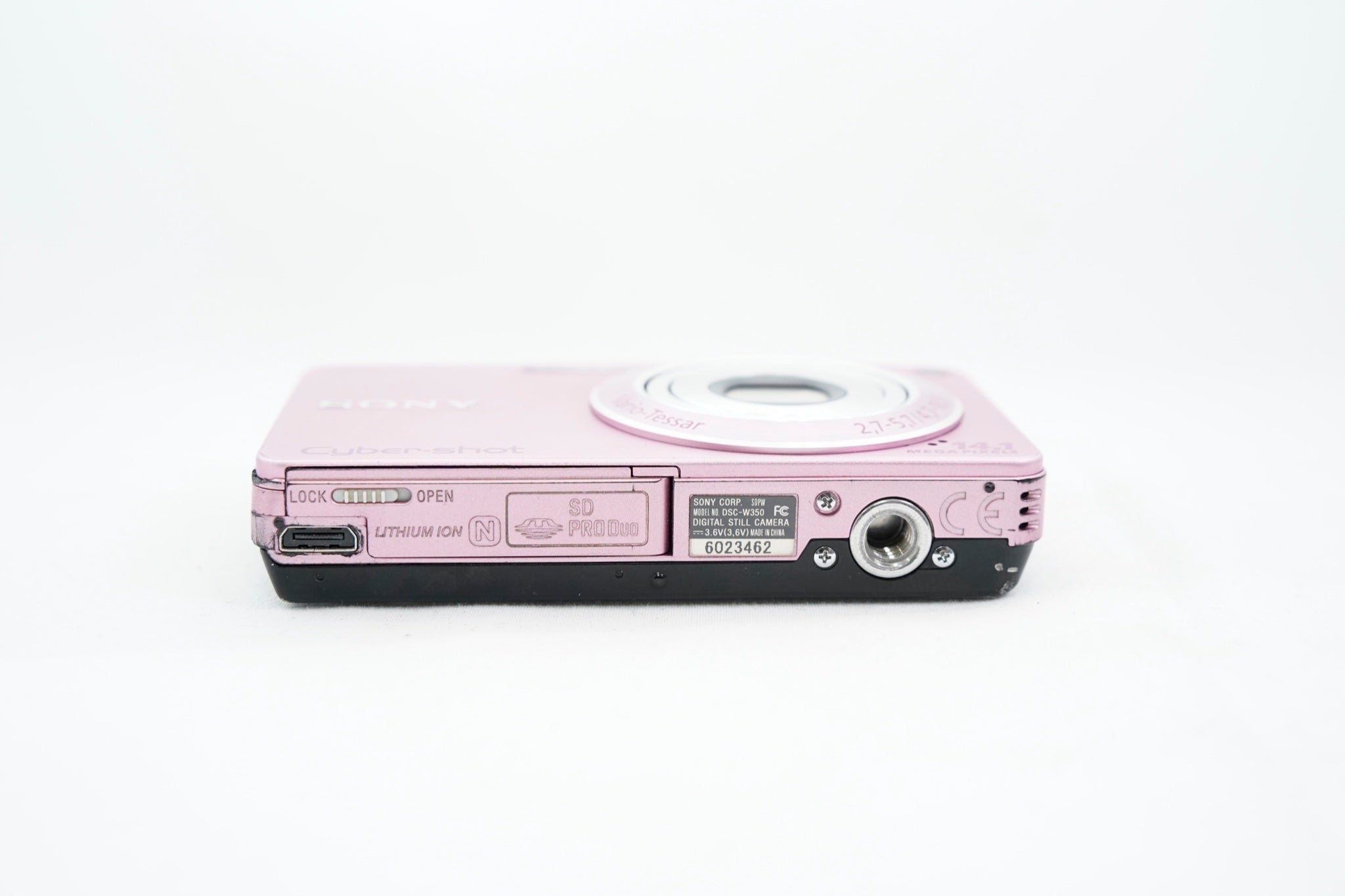 SONY Cyber-shot DSC-W350 ﾋﾟﾝｸ（付属：バッテリー）
