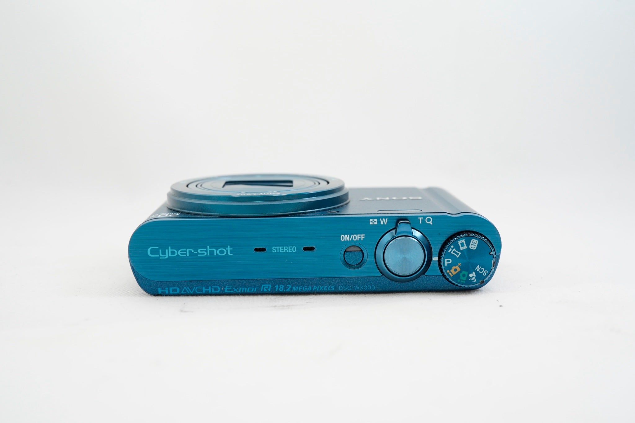 SONY Cyber-shot DSC-WX300 ブルー（付属：バッテリー）