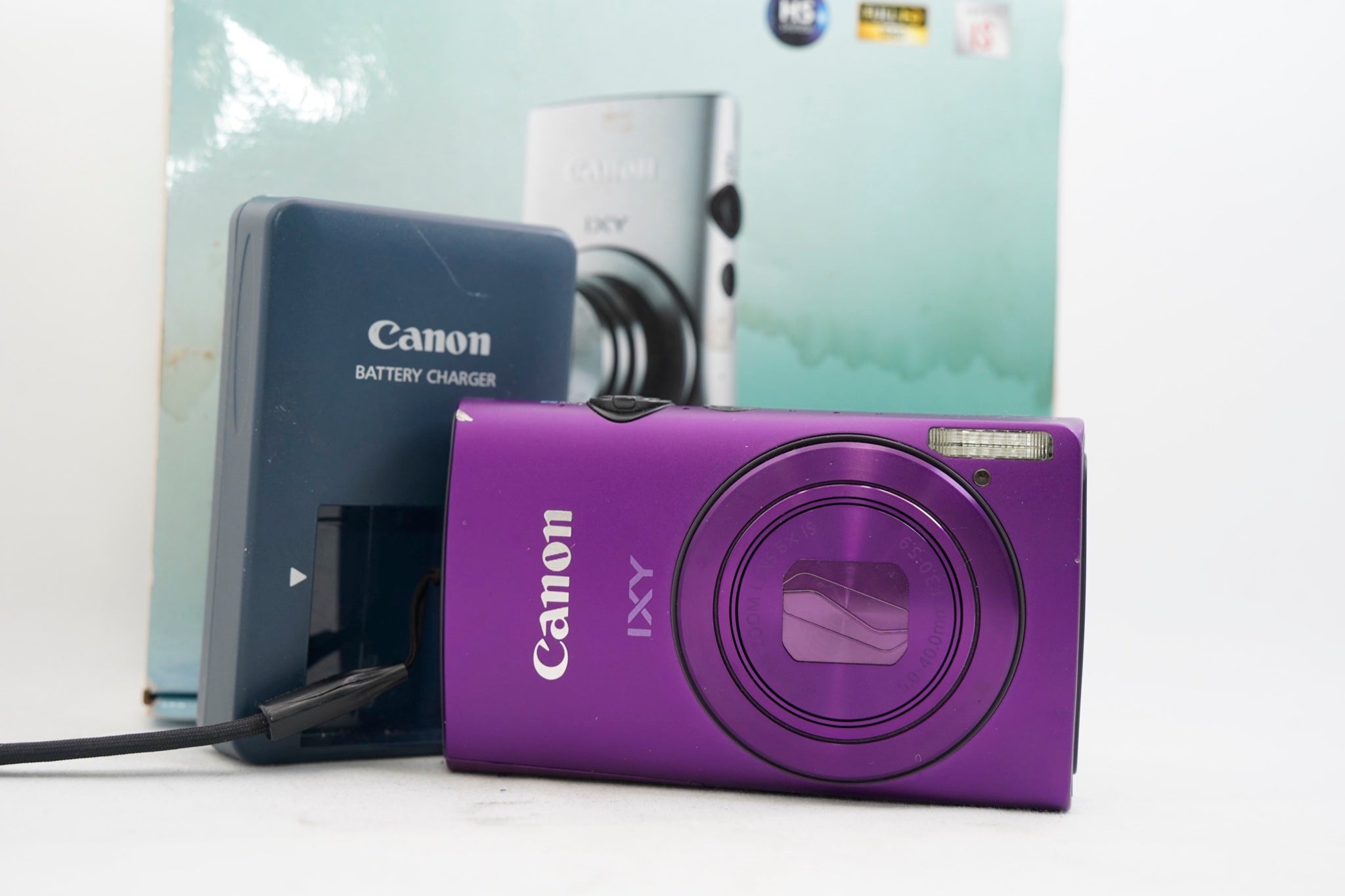 CANON IXY 600F パープル #3979