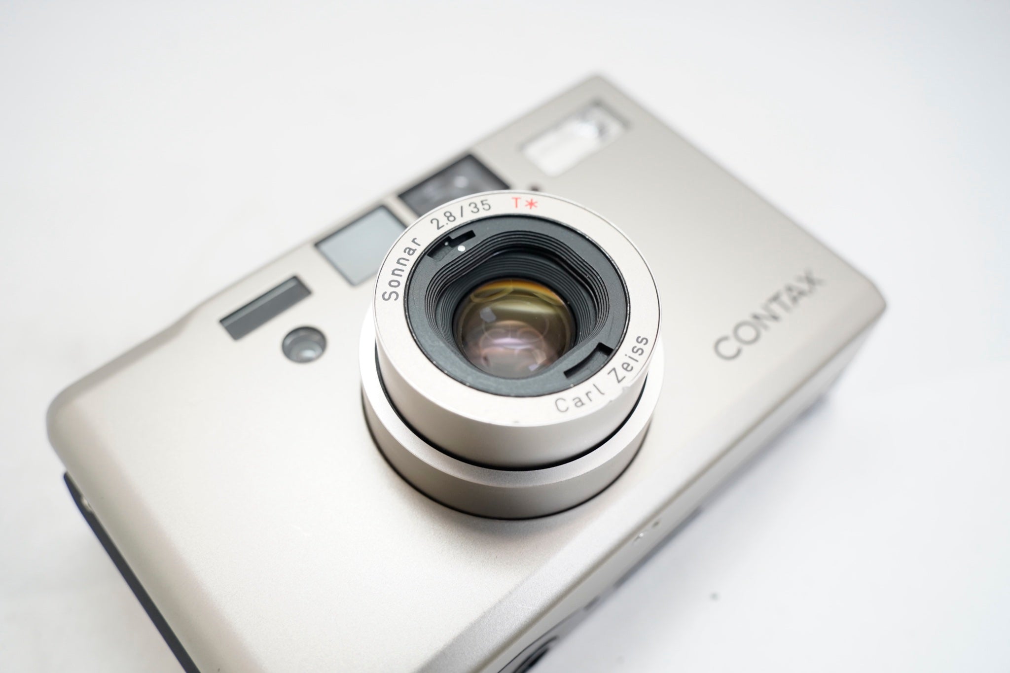 CONTAX T3 シルバー double teeth #3997