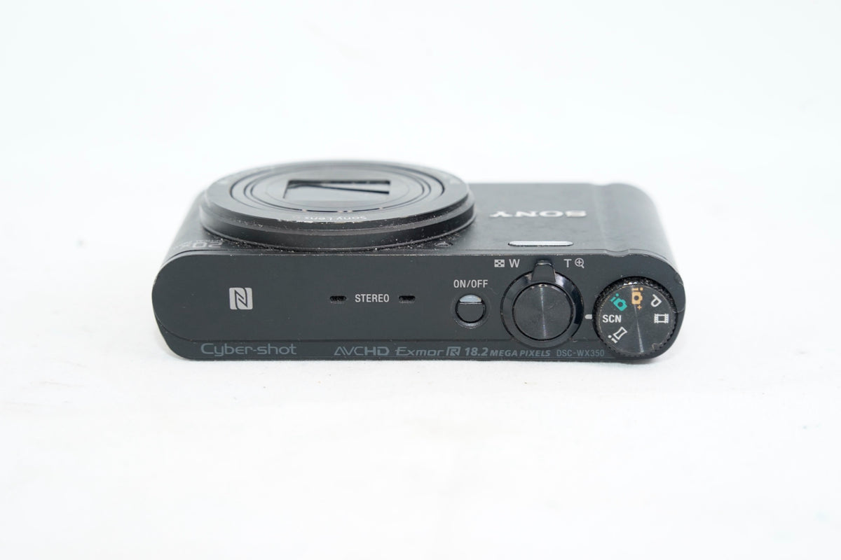 SONY Cyber-shot DSC-WX350 ブラック（付属：箱、バッテリー）