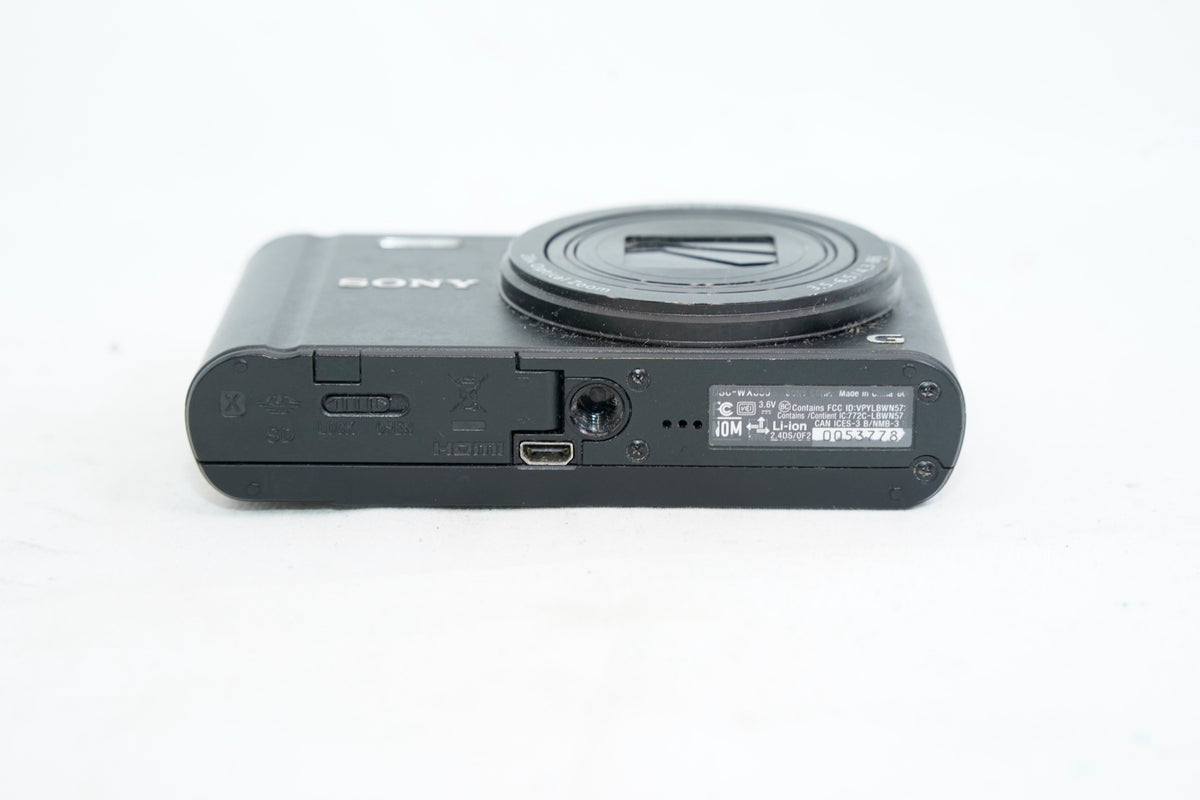 SONY Cyber-shot DSC-WX350 ブラック（付属：箱、バッテリー）