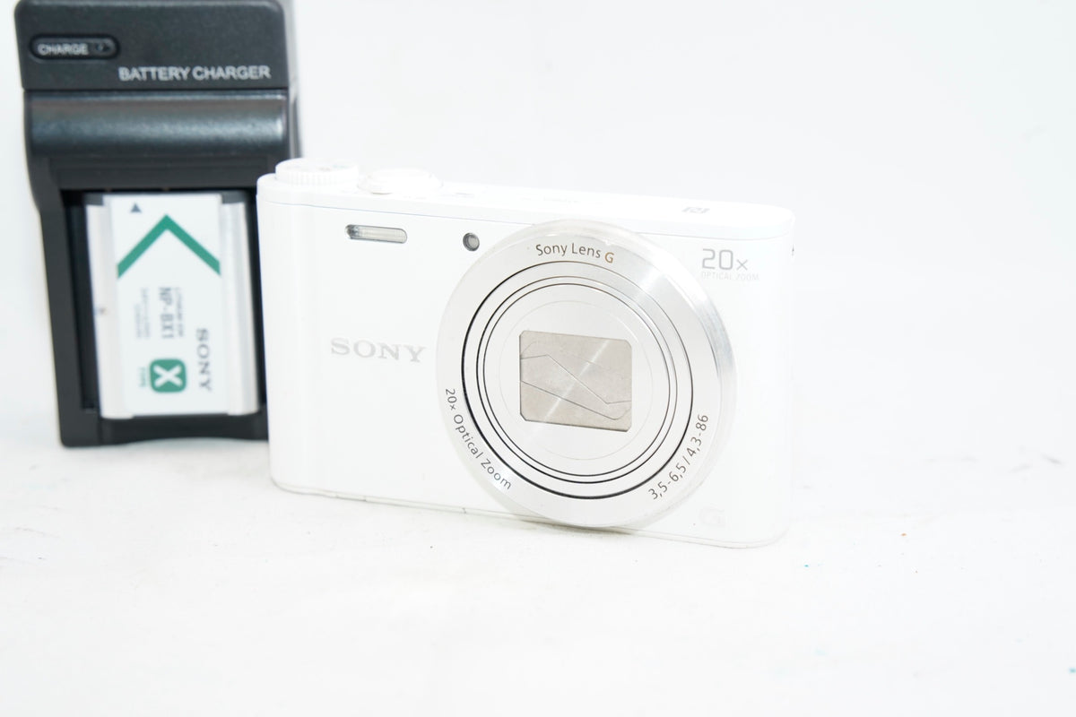 SONY Cyber-shot DSC-WX350 ホワイト（付属：バッテリー）