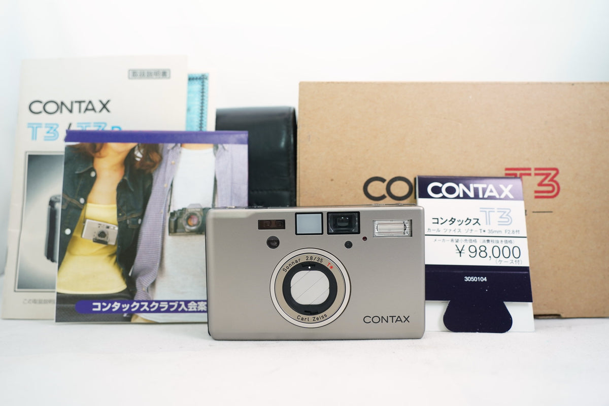 CONTAX T3 シルバー 箱付属