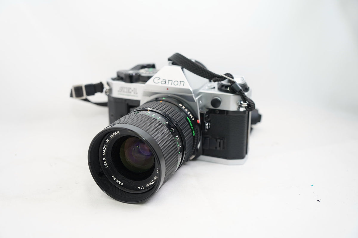 Canon AE-1 PROGRAM シルバー FD 35-70mm F4
