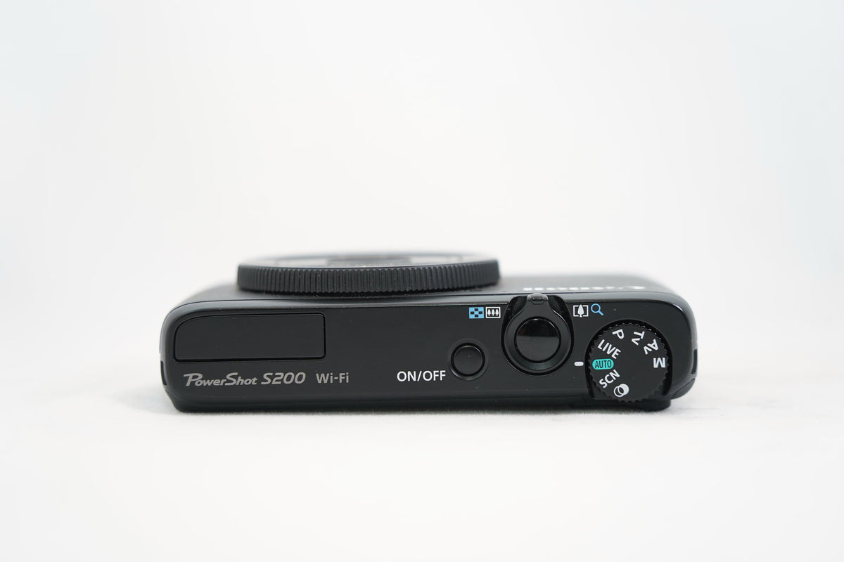 Canon PowerShot S200 ブラック