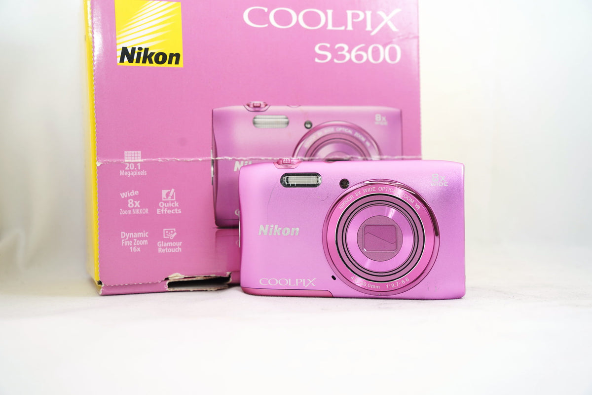Nikon COOLPIX S3600 ピンク