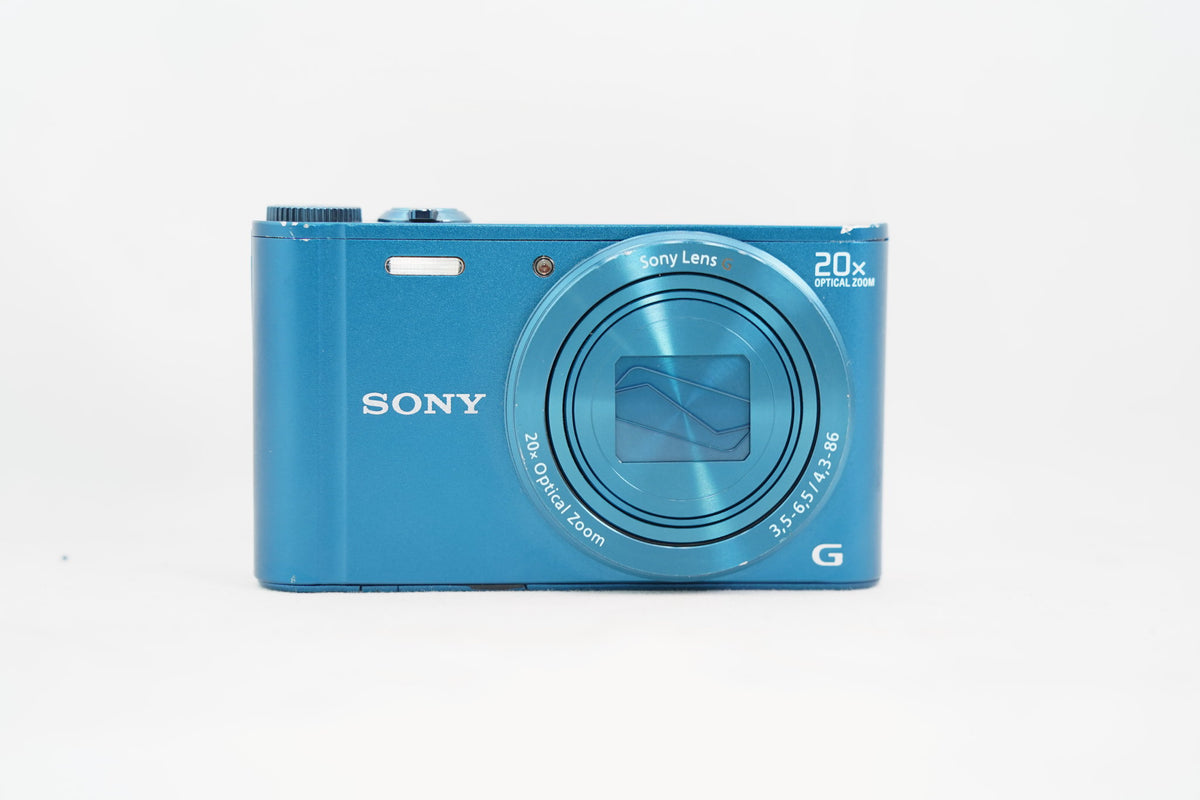 SONY Cyber-shot DSC-WX300 ブルー（付属：バッテリー）