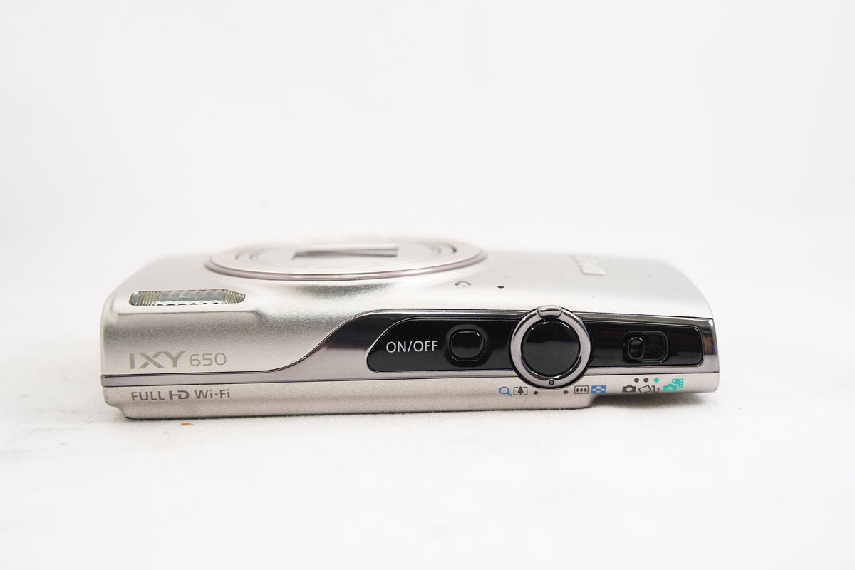 CANON IXY 650 silver（付属：箱）