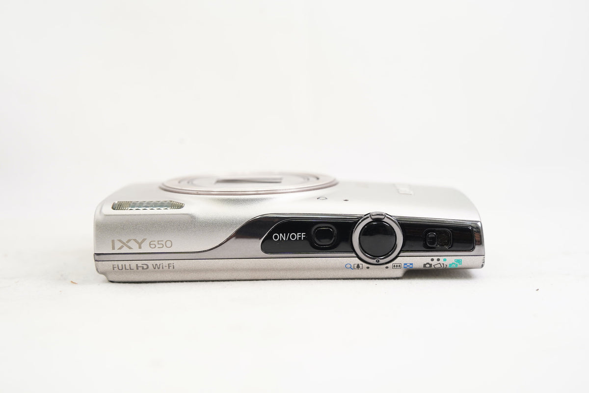 CANON IXY 650 silver（付属：箱）