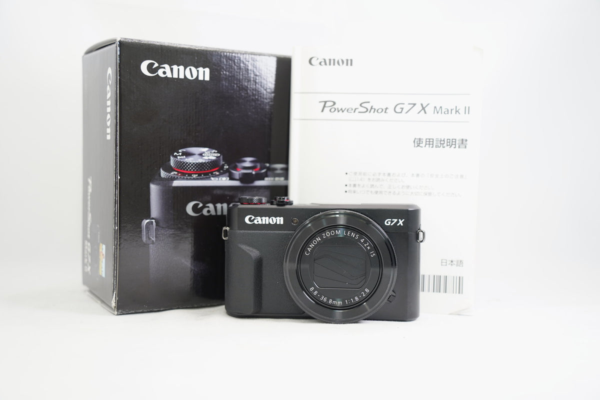 CANON PowerShot G7X MarkII（付属：箱）