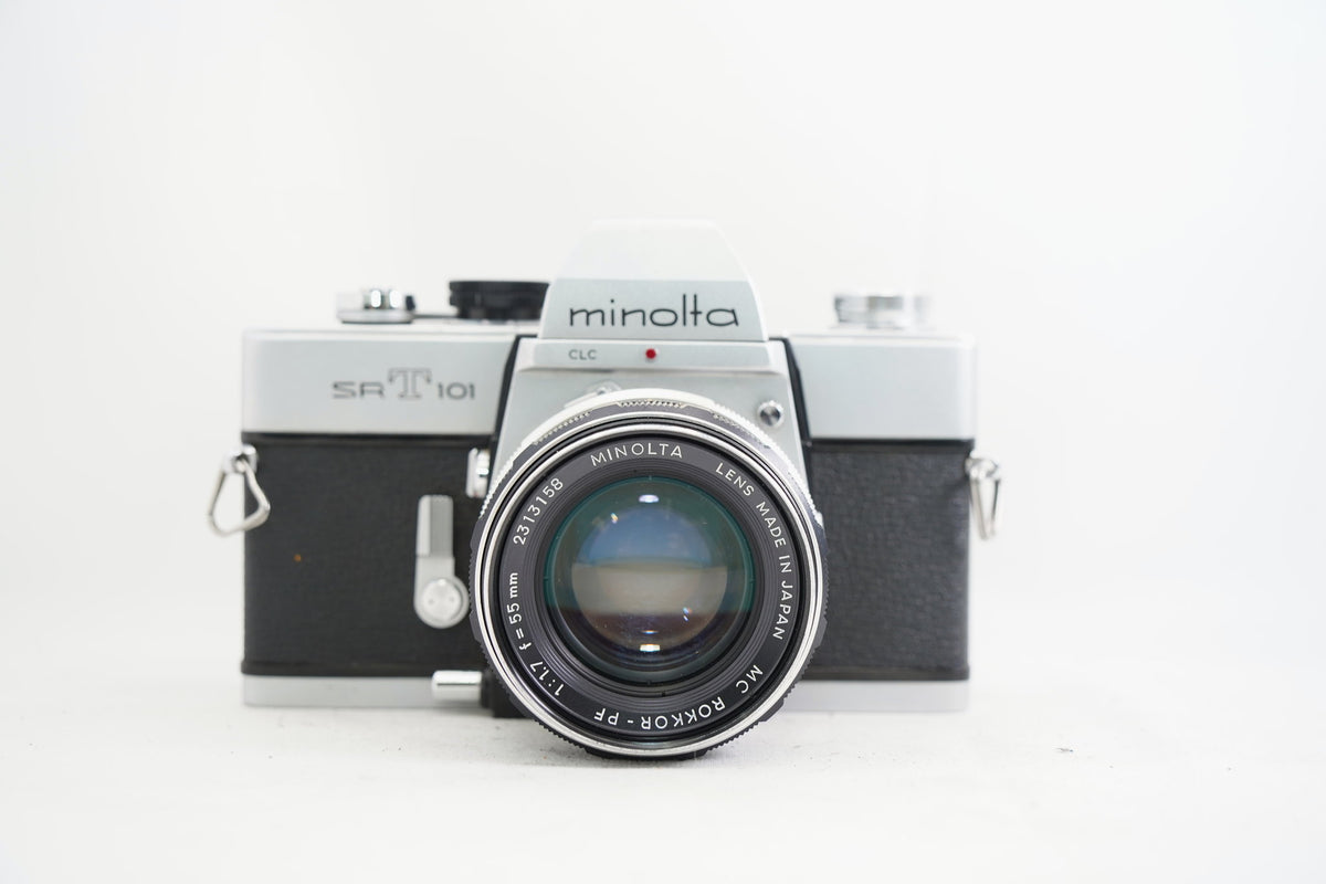 MINOLTA SRT101 ROKKOR-PF 55mm F1.7