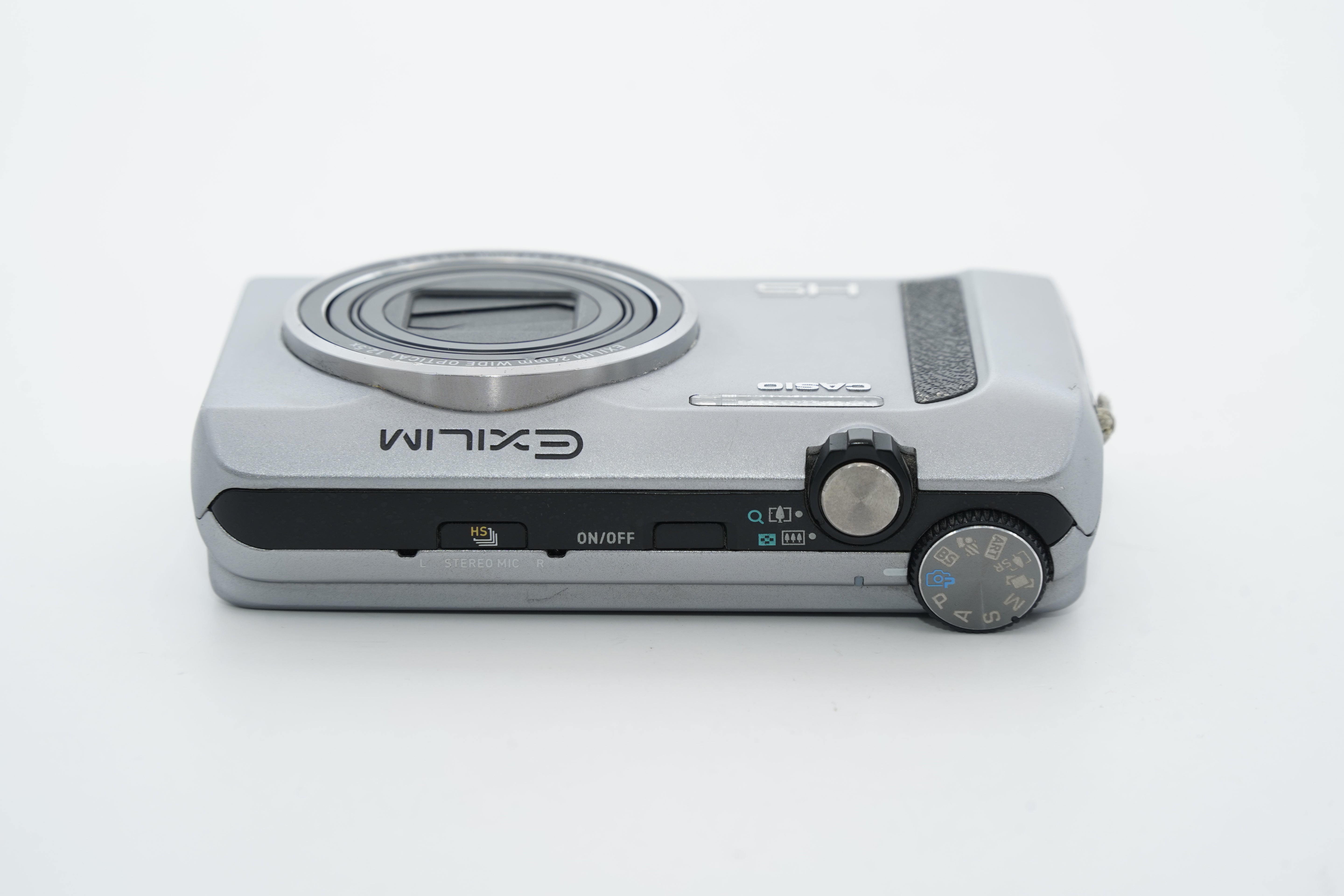 CASIO EXILIM EX-ZR400 シルバー 充電器 バッテリー付属	#2886