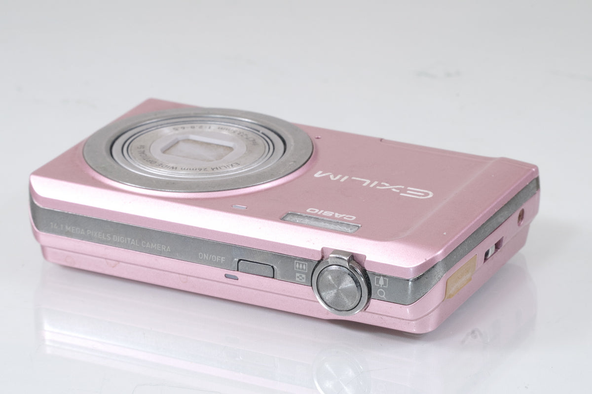 CASIO EXILIM EX-ZS5  ピンク バッテリー, 付き