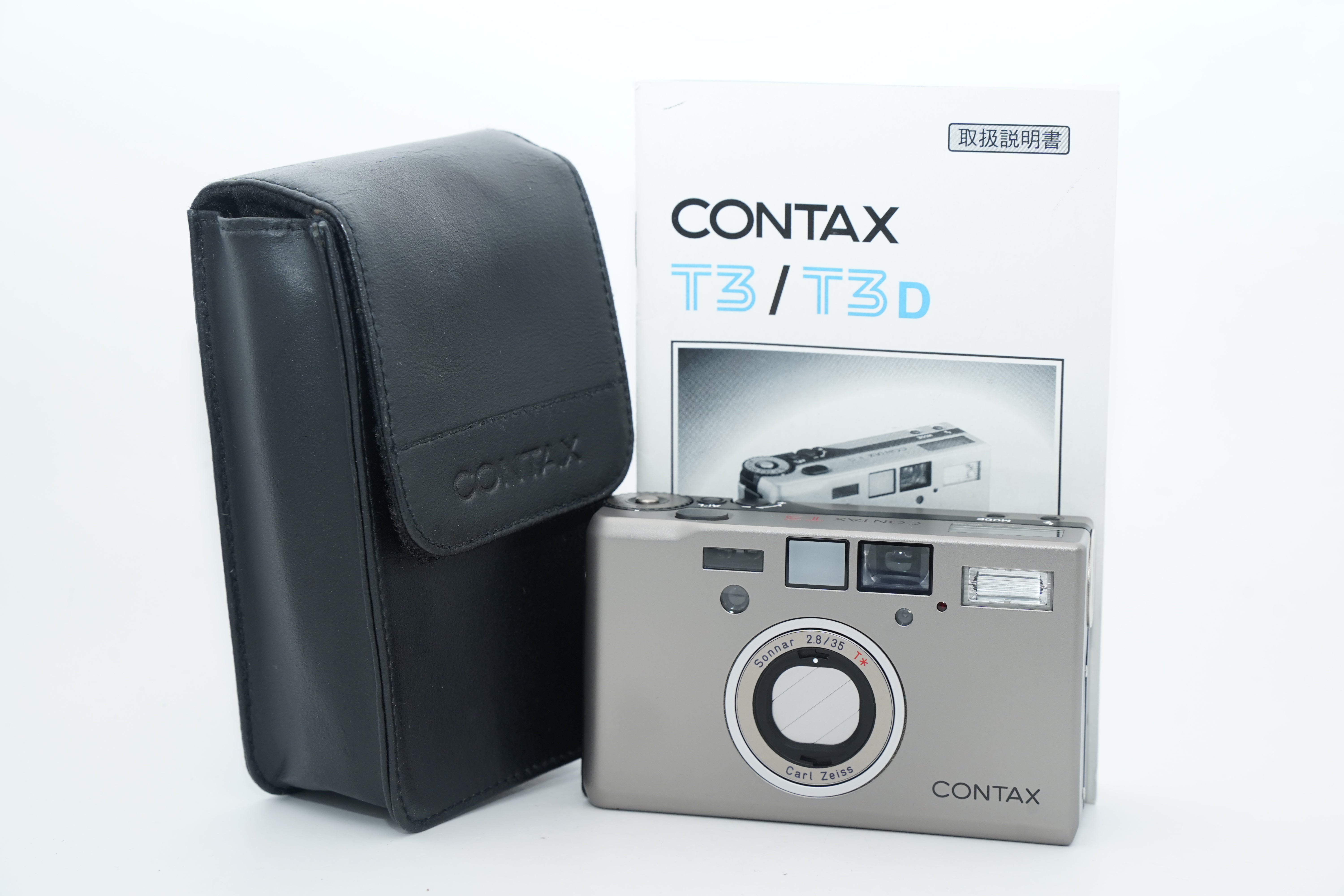 CONTAX　コンタックスT3 チタンシルバー CONTAX T3 チタンシルバー