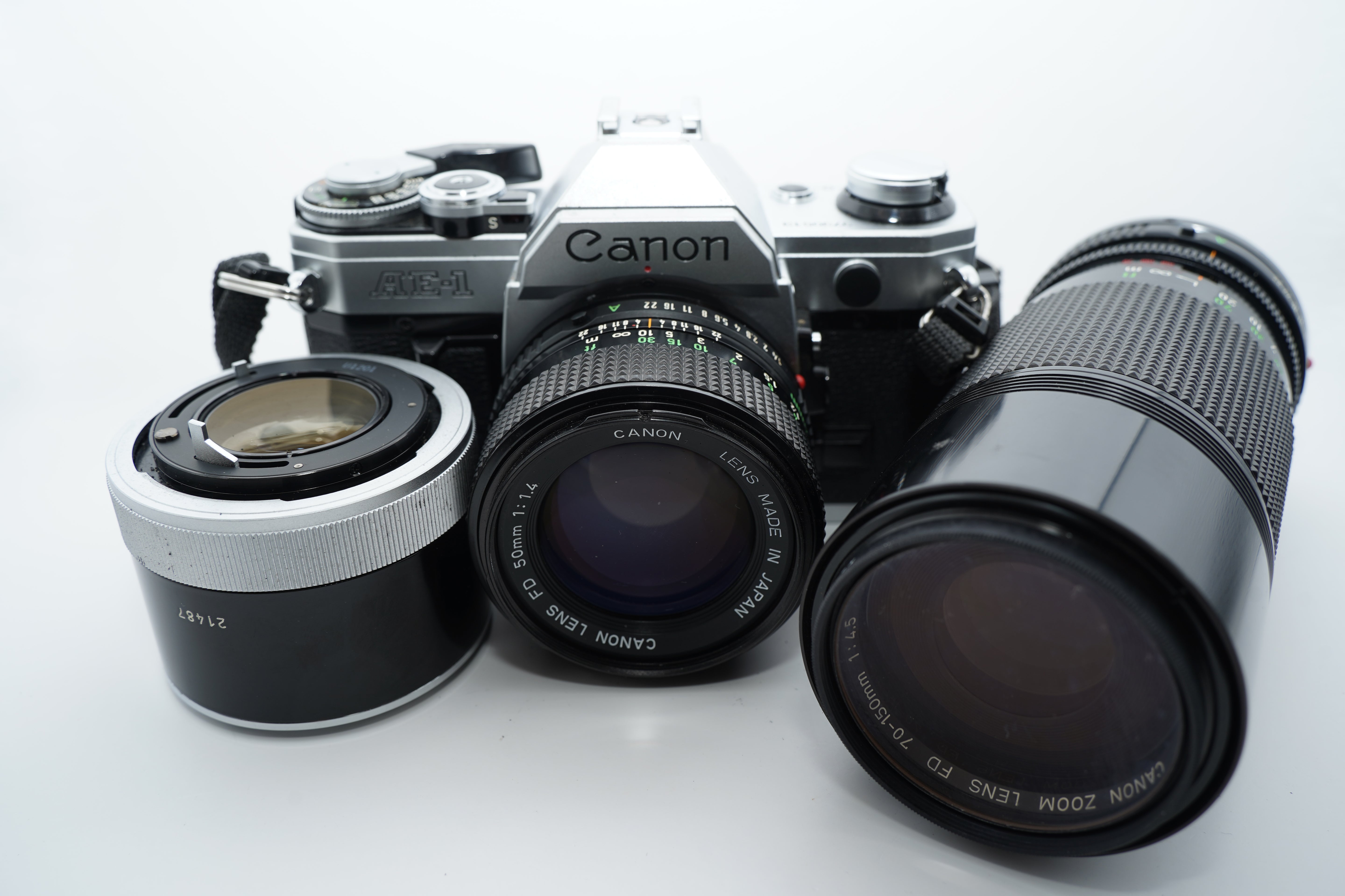 Canon AE-1 / FD 50mm F1.4 / FD 70-150mm F4.5