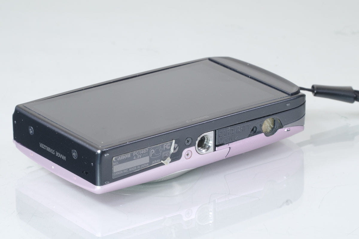 Canon IXY 10S ピンク  バッテリー, 充電器, 元箱, 付き