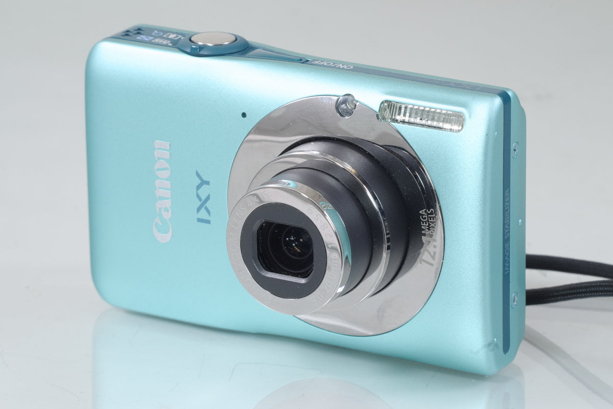 Canon IXY 200F ブルー  バッテリー, 充電器, 元箱, 付き