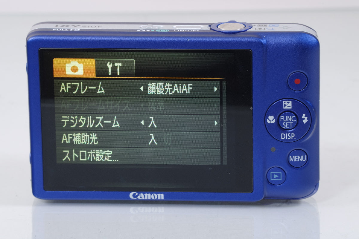 Canon IXY 210F ブルー