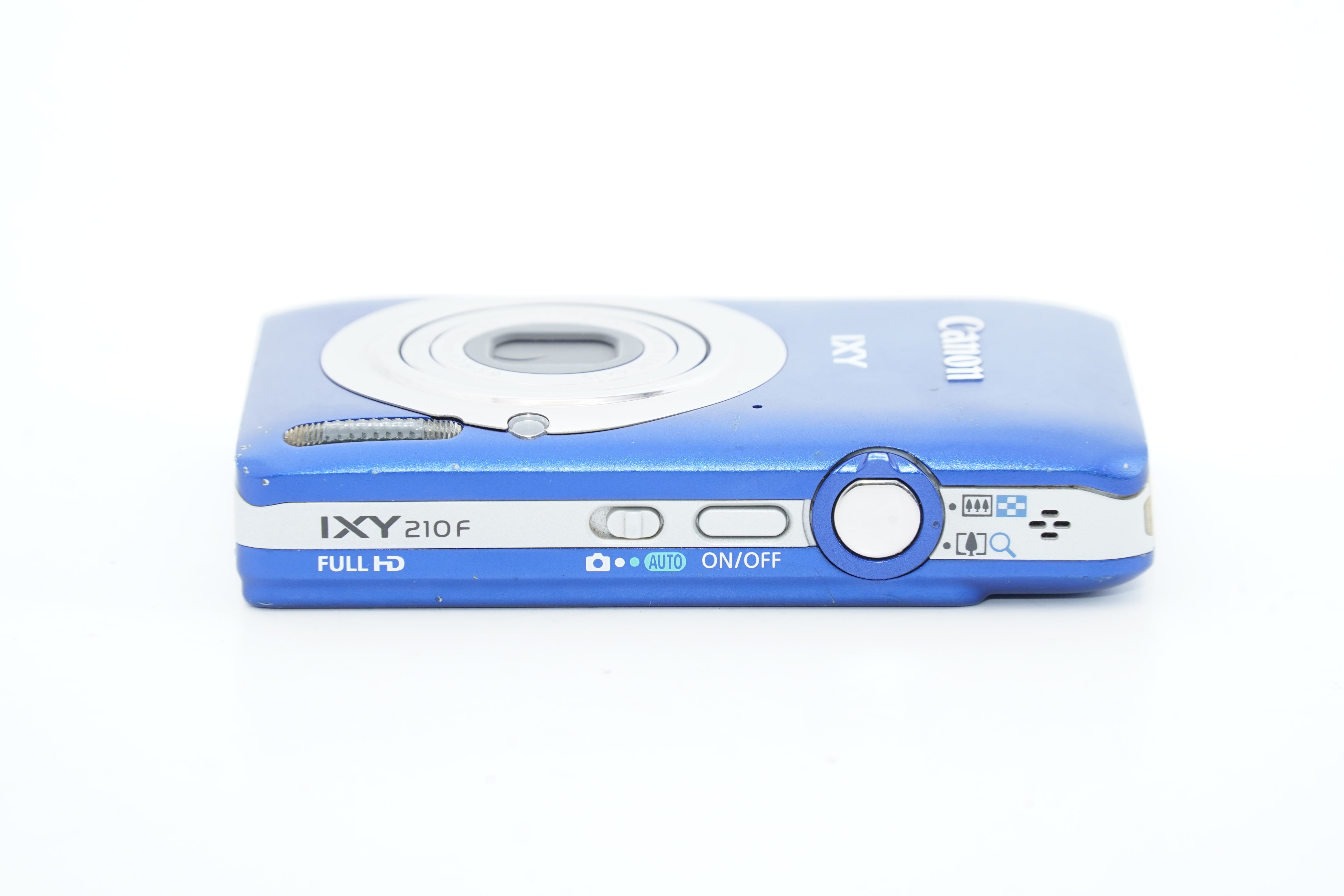 Canon IXY 210F ブルーバッテリー・充電器付属