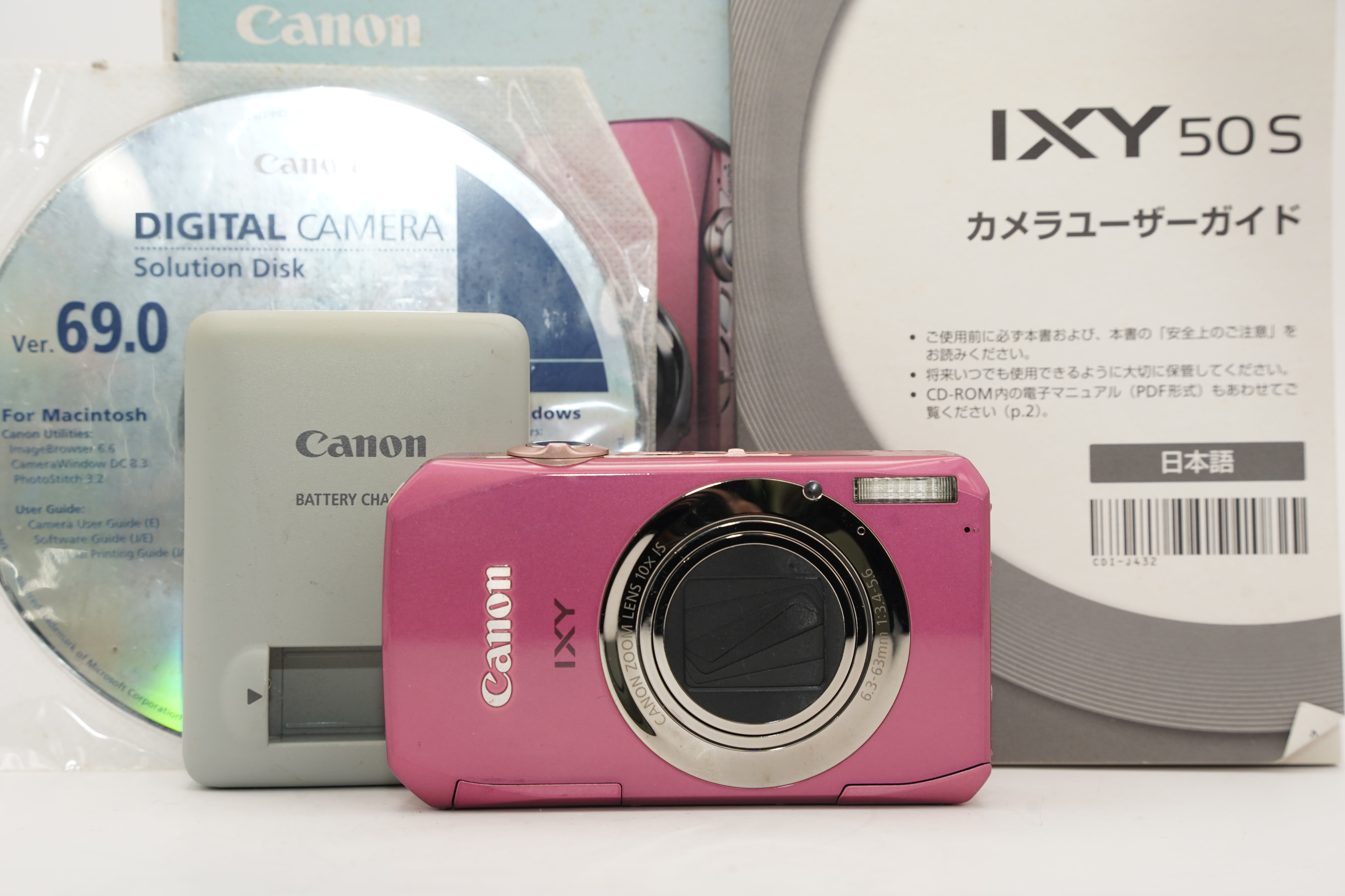 Canon IXY 505 ピンク 中古コンパクトカメラ 東京 恵比寿