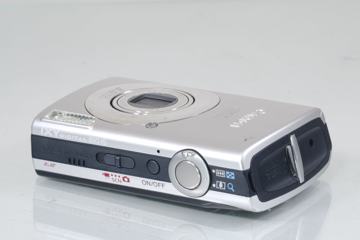 Canon IXY DIGITAL 910 IS  シルバー バッテリー 付き