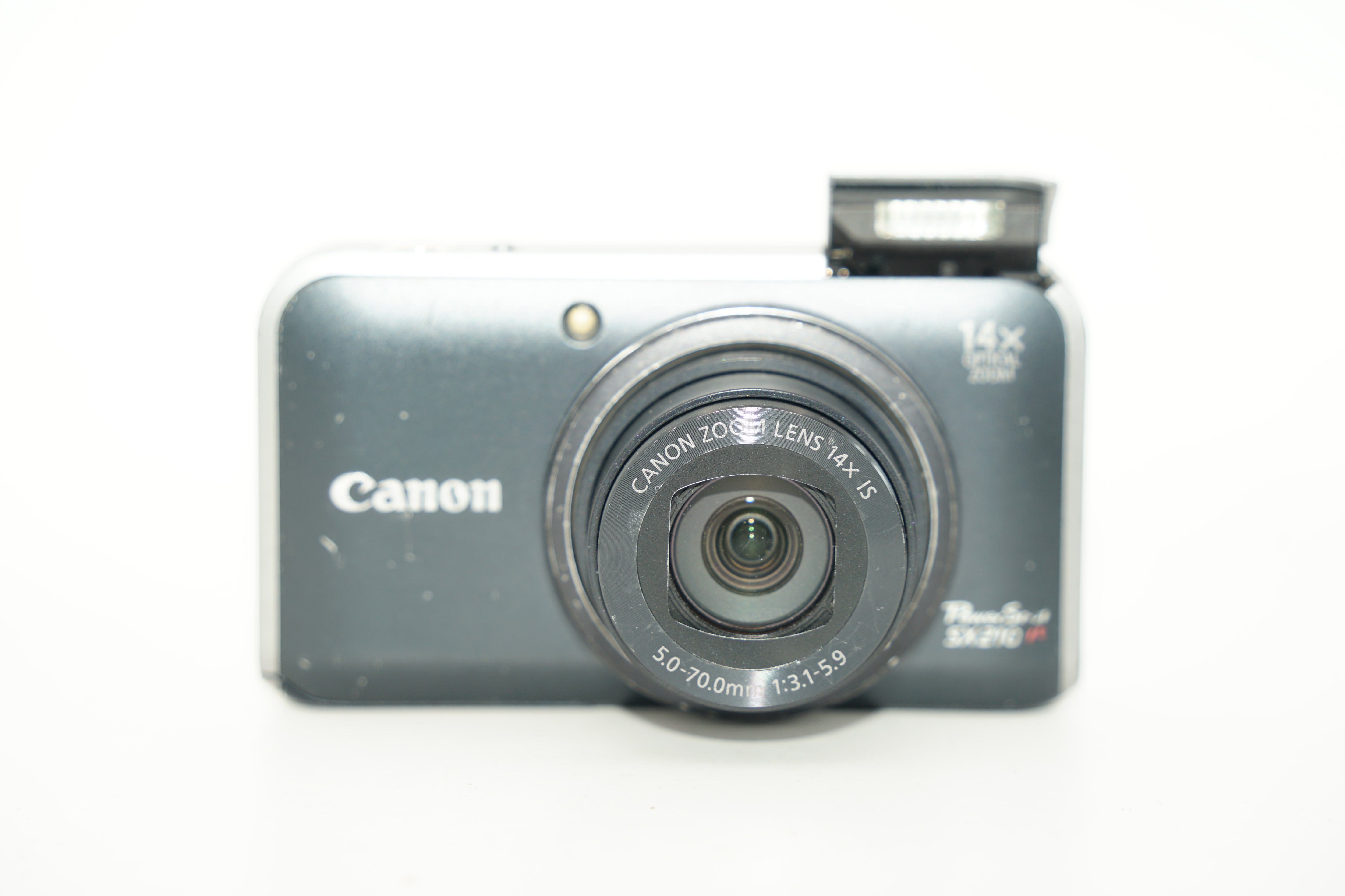 Canon PowerShot SX200 IS ﾌﾞﾗｯｸ バッテリー・充電器・箱付属
