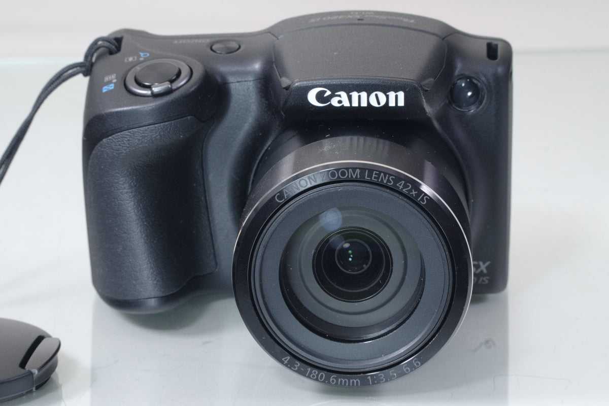 Canon PowerShot SX420 IS  ブラック バッテリー, 充電器, 付き
