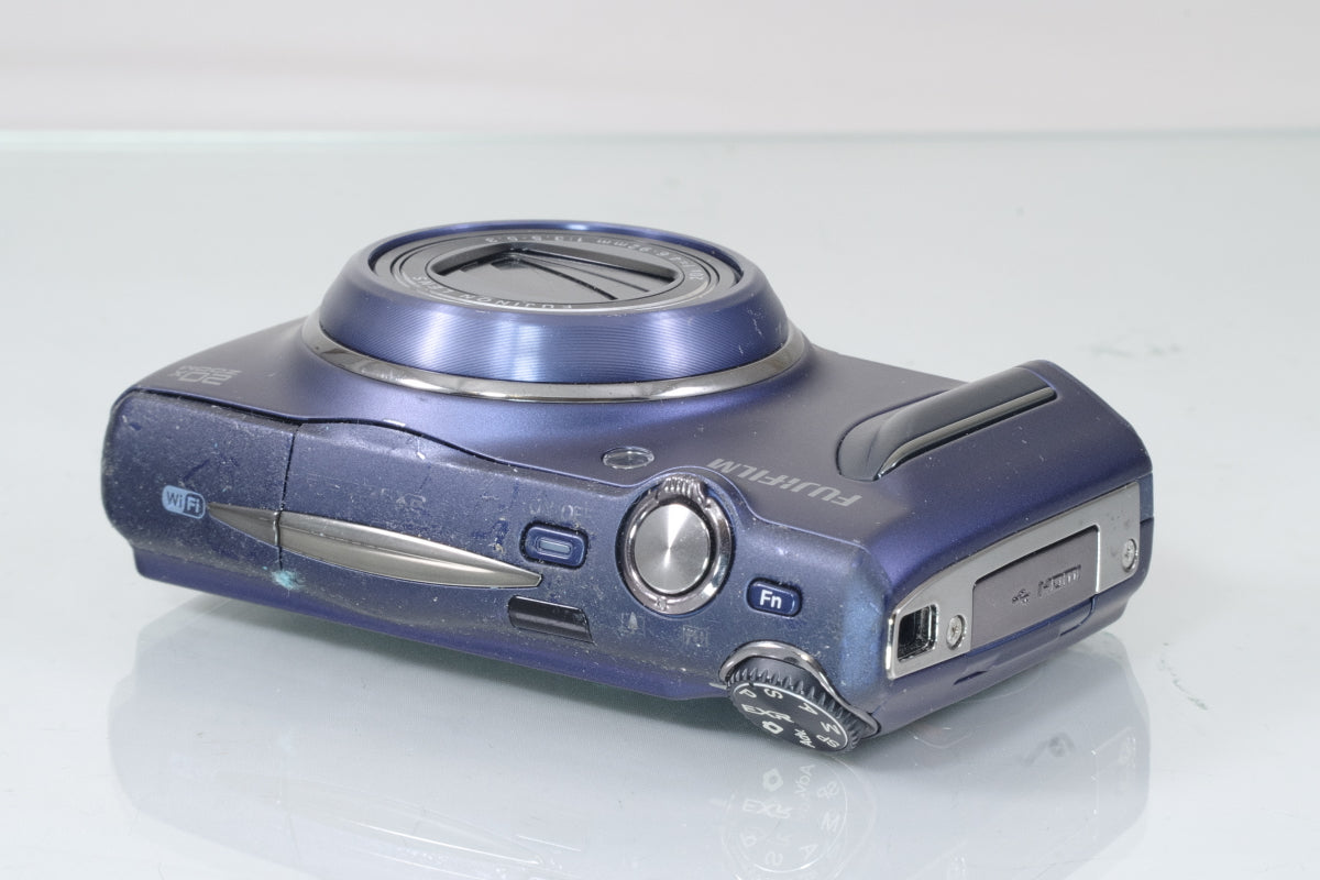 FUJIFILM FINEPIX EXR F900EXR ブルー バッテリー, 付き