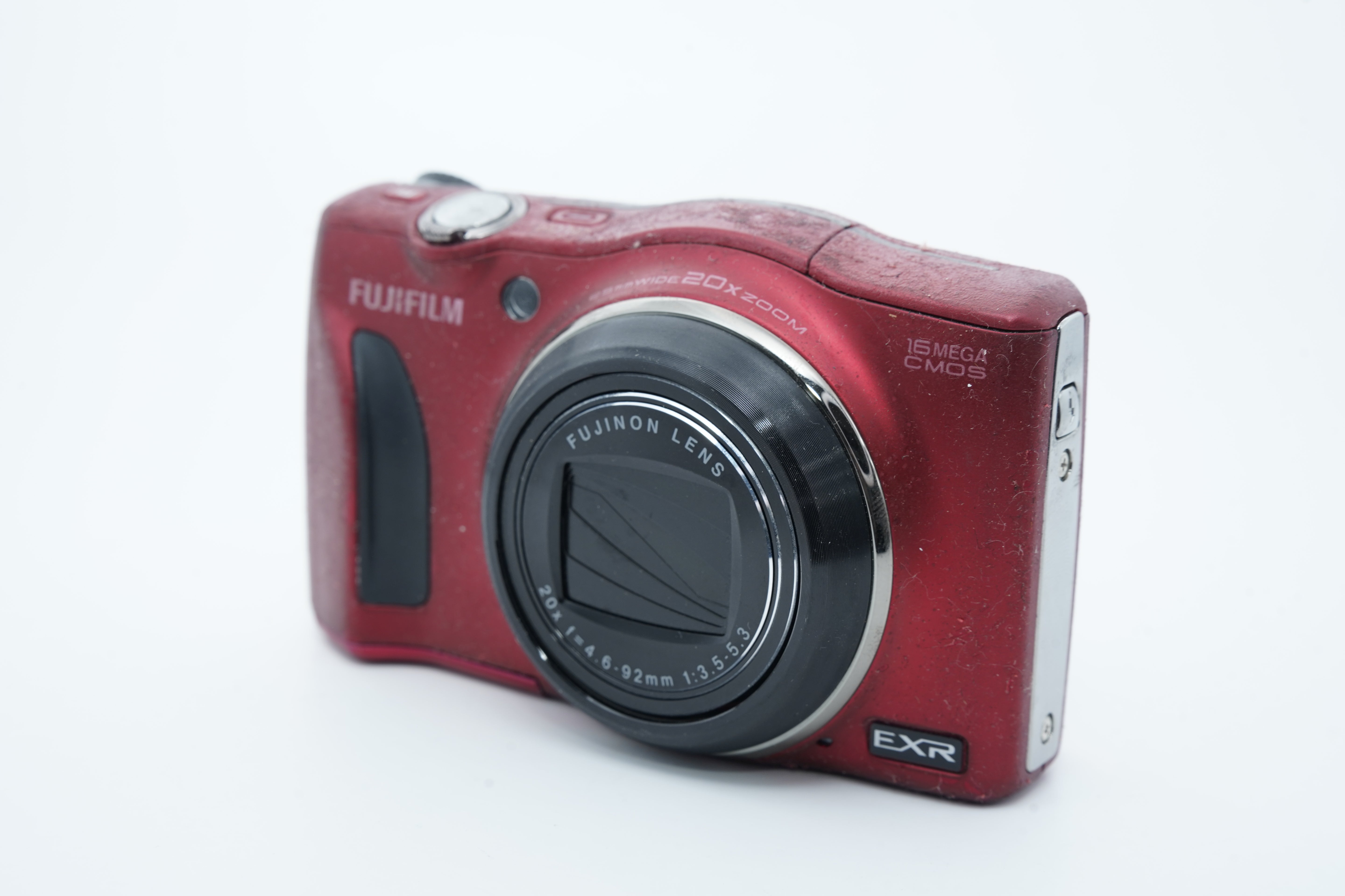 FUJIFILM FINEPIX F800 EXR ﾚｯﾄﾞバッテリー・充電器・箱付属