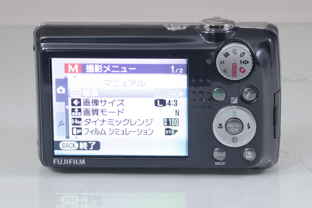 FUJIFILM FinePix F70 EXR  ブラック バッテリー 充電器 元箱 その他 付き