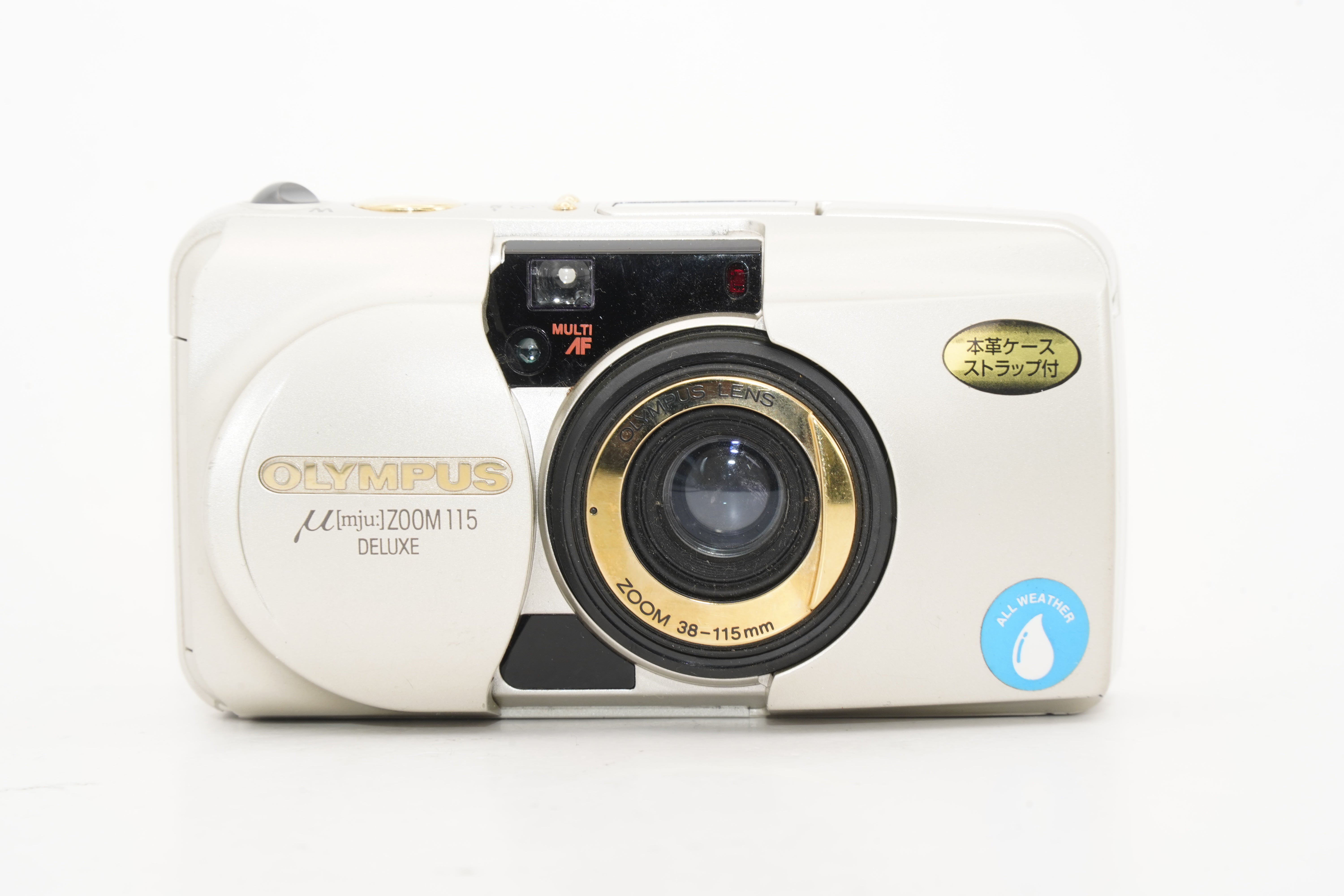0 Zoom Olympus 35mm Camera μ OLYMPUS ZOOM DELUXE Deluxe Film