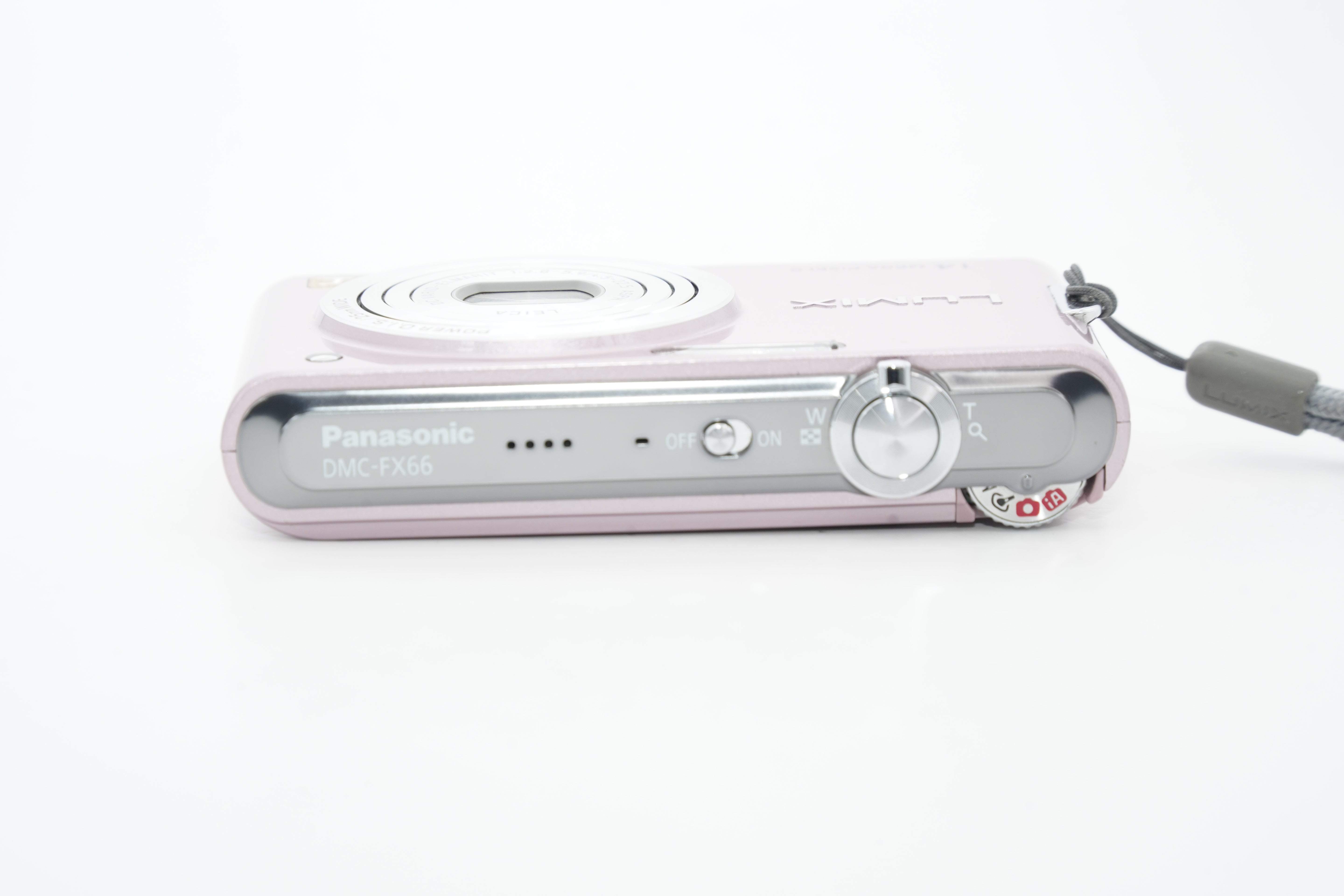 Panasonic LUMIX DMC-FX66 ピンク 充電器 バッテリー付属