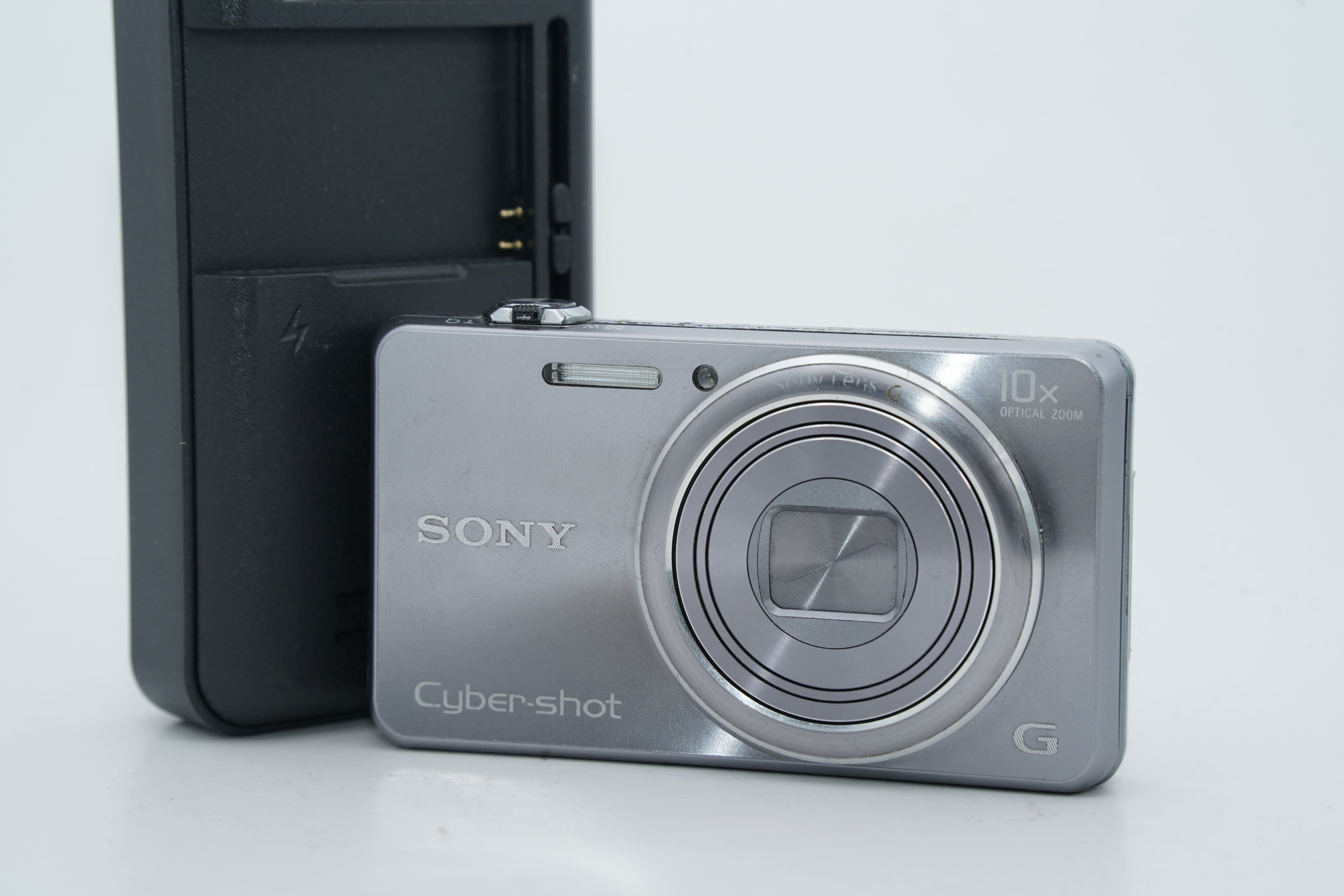 SONY Cyber-shot DCS-WX100 シルバー バッテリー 充電器付属