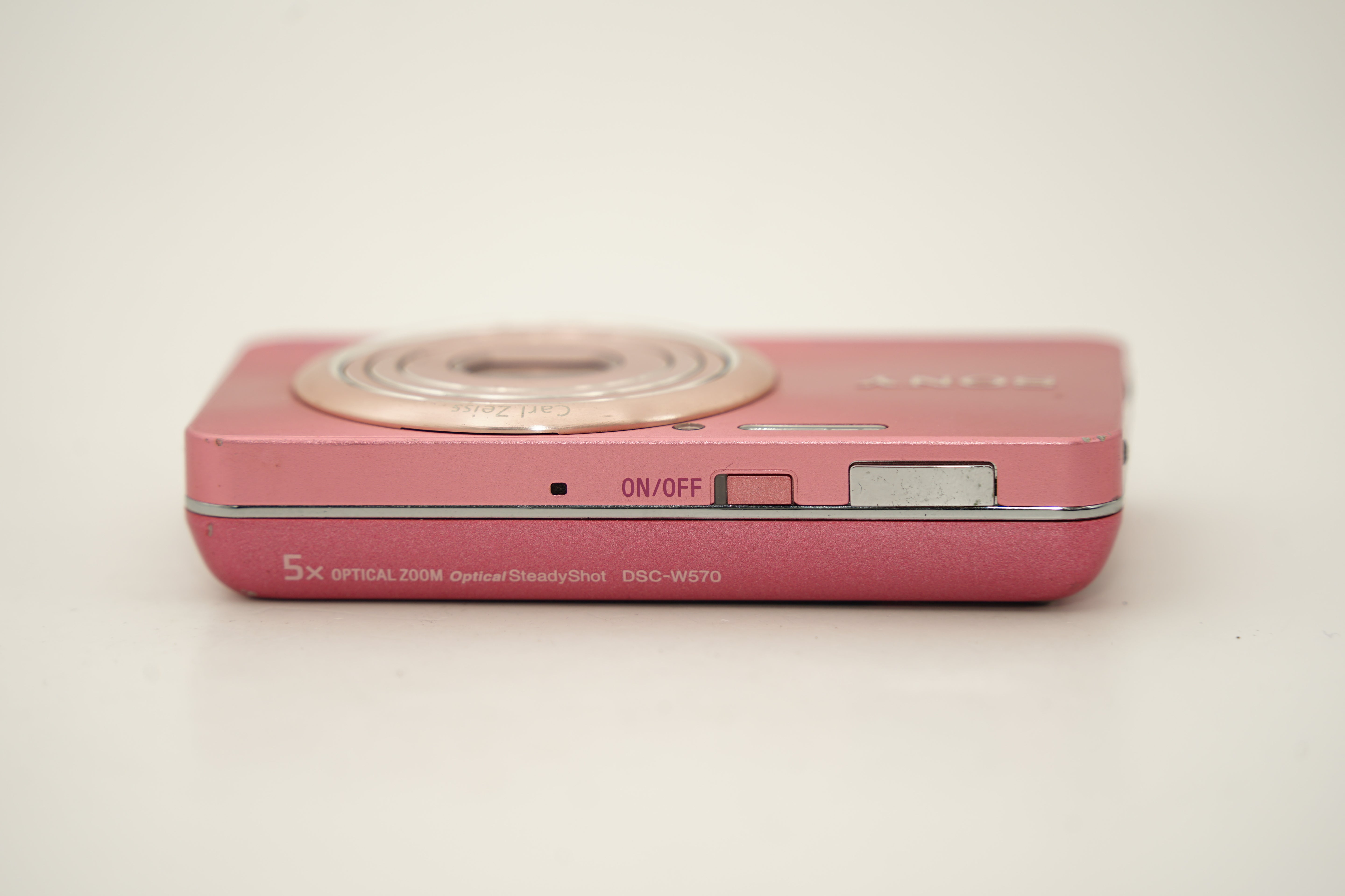 SONY Cyber-shot DSC-W570 ﾋﾟﾝｸ バッテリー 充電器付属