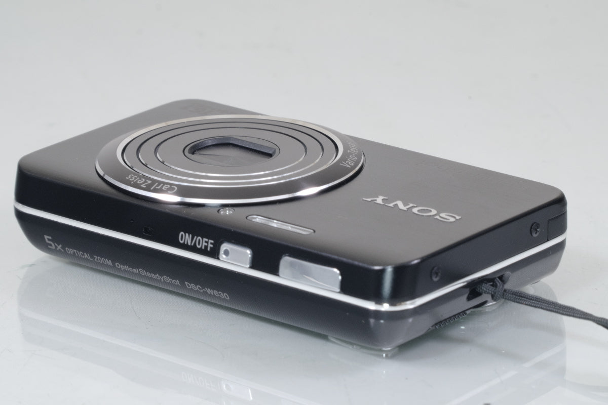 SONY Cyber-shot DSC-W630  ブラック バッテリー 付き