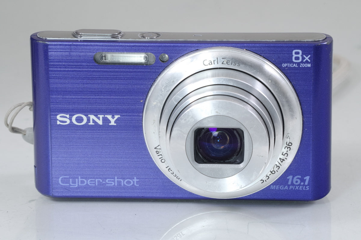 SONY Cyber-shot DSC-W730 ブルー  バッテリー 充電器 元箱 付き