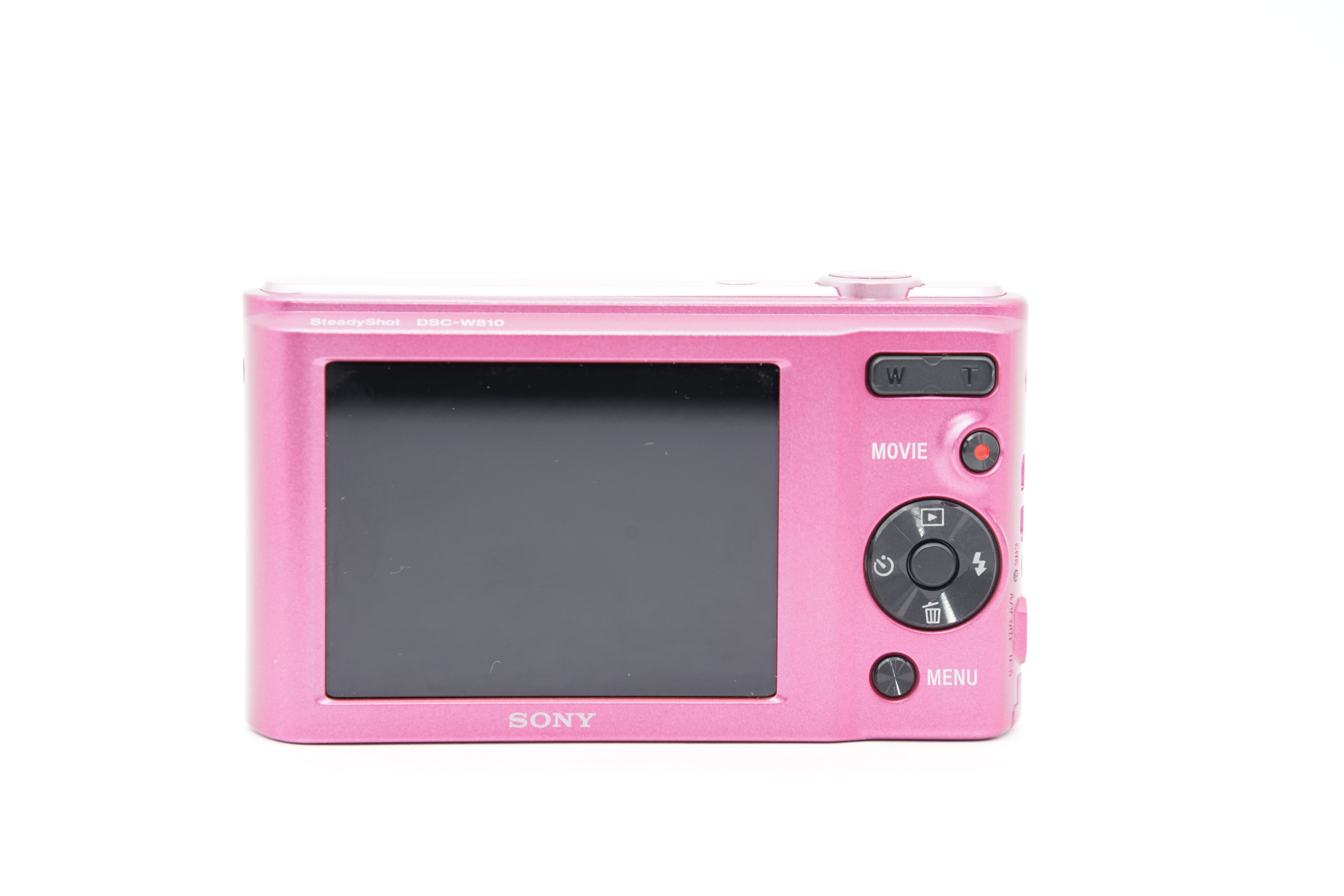 SONY Cyber-shot DSC-W810 ピンク バッテリー,充電器 付き